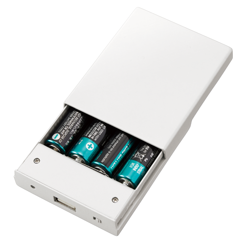 LED乾電池式モバイルチャージャー ワイド TS-1578 